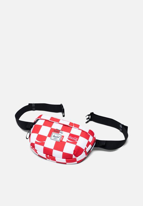 Herschel Supply Co. - Coca cola nineteen - hipsack - red/white checkerboard