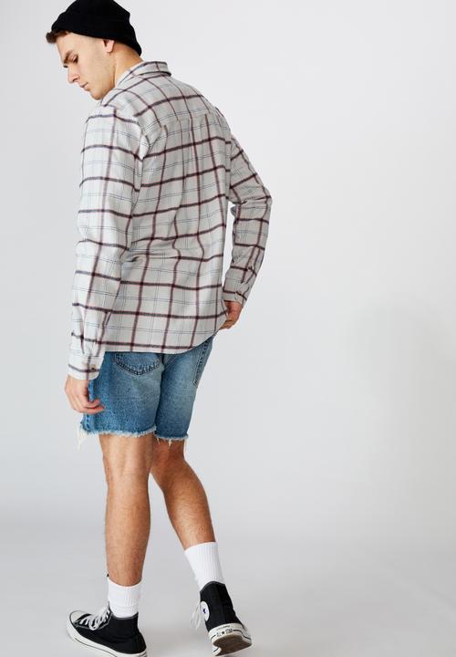 Factorie - Flanno shirt - vapour blue