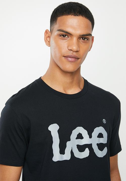 Lee  - Classic logo tee - black