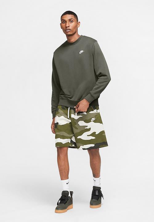 Nike - Nsw club crew sweatshirt - grey 