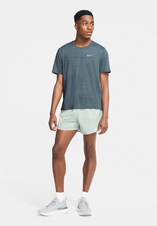 Nike - Df milner short sleeve top - blue