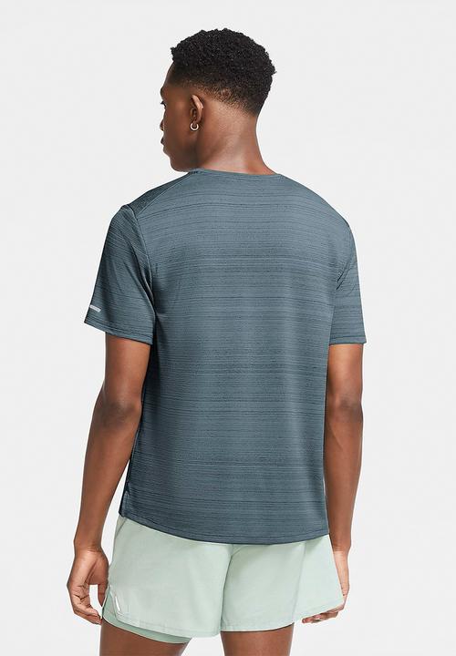 Nike - Df milner short sleeve top - blue