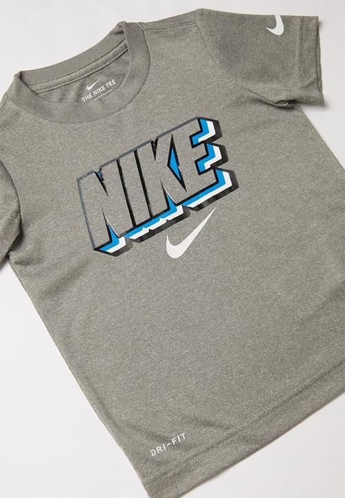 Nike - Nkb nike block knockout short sleeve tee - grey 