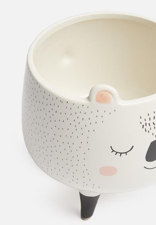 H&S - Koala planter - white
