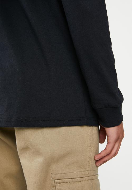 Element - Seal long sleeve tee - black