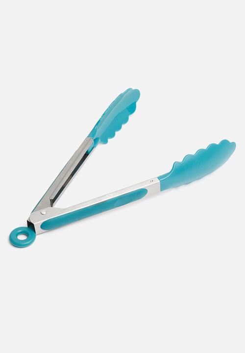 Excellent Houseware - Stainless steel tong - petrol