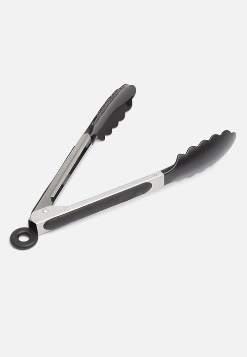 Excellent Houseware - Stainless steel tong - black