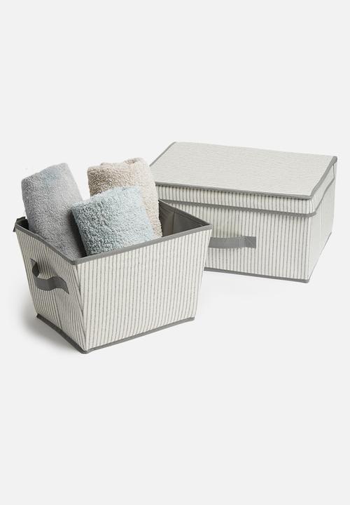 Storage Solutions - Foldable storage - white