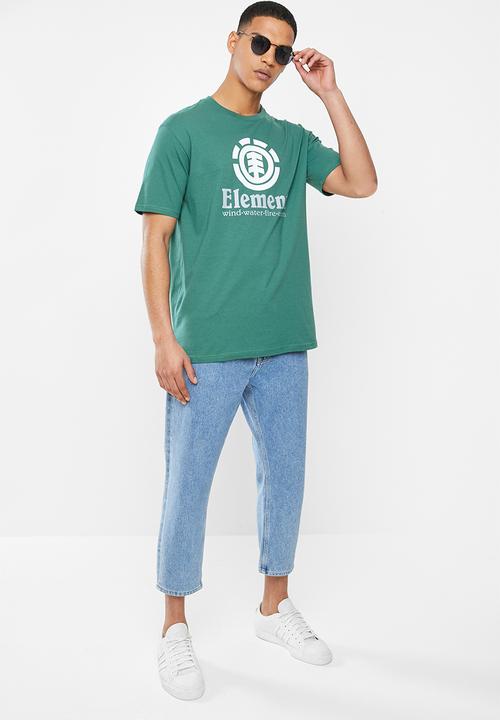 Element - Vertical short sleeve tee - green 