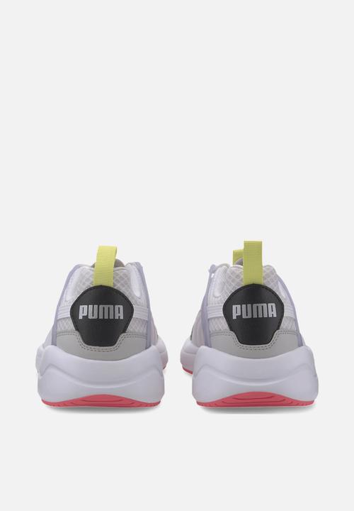 PUMA - Nuage run cage summer - puma white-purple heather-puma silver