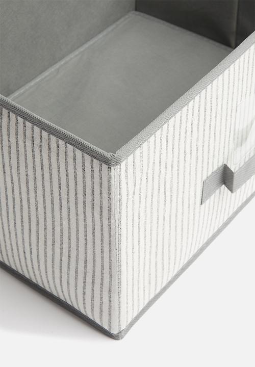 Storage Solutions - Foldable storage with lid - white