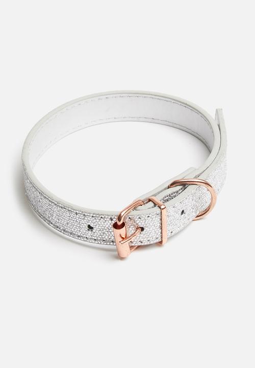 Pet Collection - Dog collar - silver