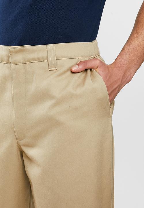 adidas Originals - Striped chino pant - beige
