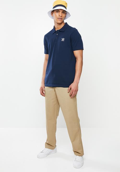 adidas Originals - Striped chino pant - beige