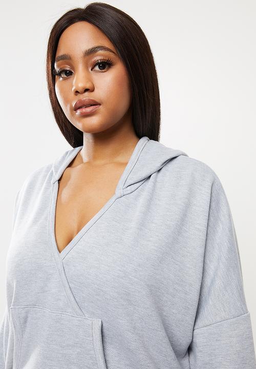 Me&B - Plus wrap tracktop - grey 