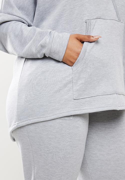 Me&B - Plus wrap tracktop - grey 
