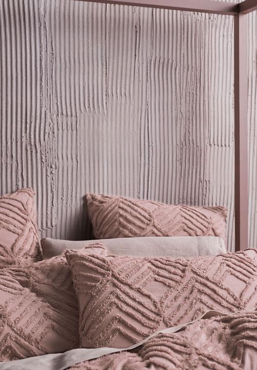 Linen House - Ramona duvet cover set - blush