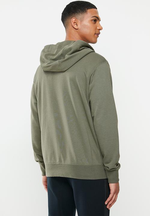 Nike - Nsw club full zip hoodie - khaki