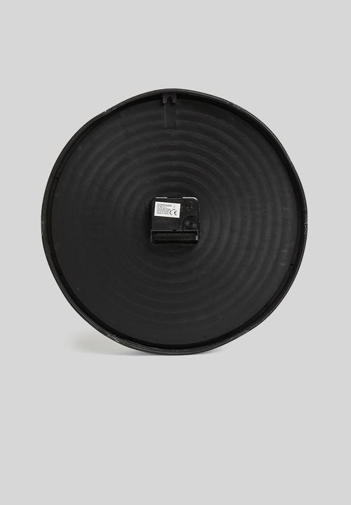 H&S - Grid wall clock - light grey