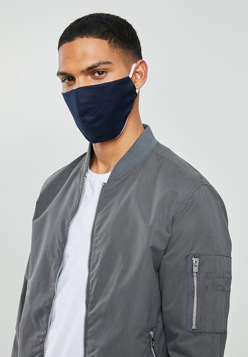 Superbalist - Reversible 2 pack mask - blue & white 
