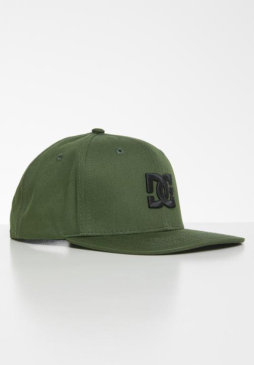 DC - Cap star - olive & black