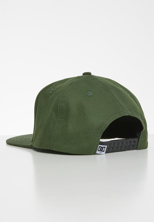DC - Cap star - olive & black