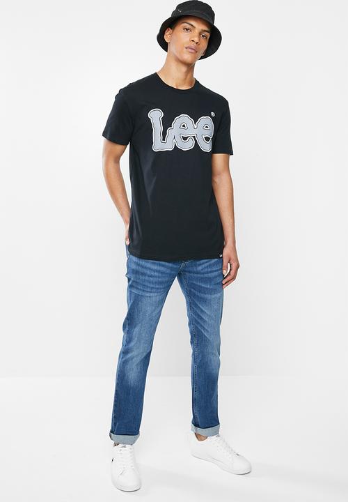 Lee  - Keyline logo tee - black