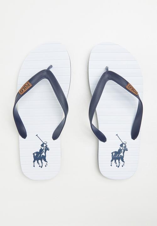 POLO - Leo flip flop - navy & white