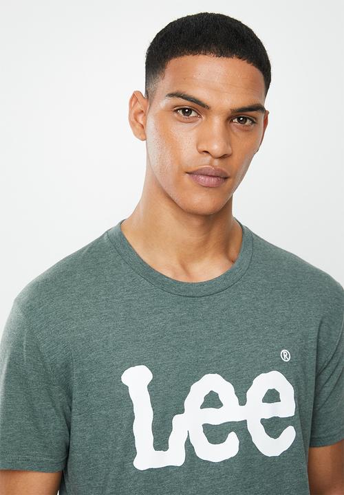 Lee  - Classic logo tee - green