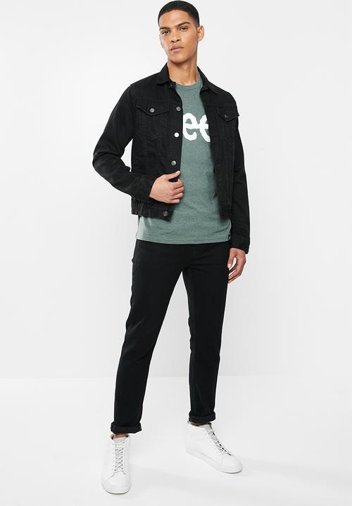 Lee  - Classic logo tee - green