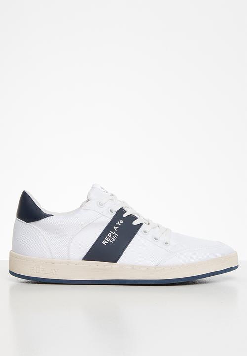 Replay - Blog fern - white & navy