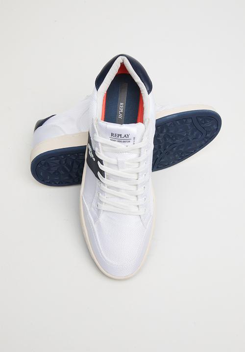 Replay - Blog fern - white & navy