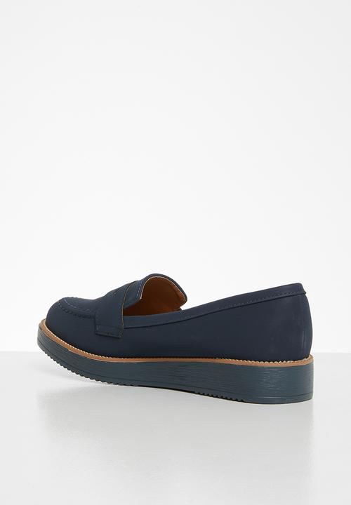 Jada - Flatform loafer - navy