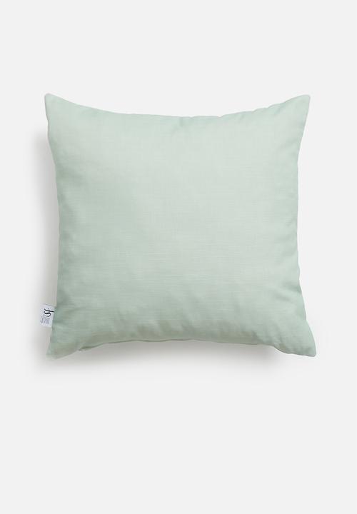 Sixth Floor - Planet earth cushion cover - sea foam