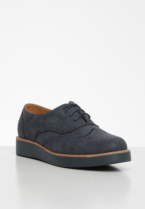 Jada - Flatform brogue - navy