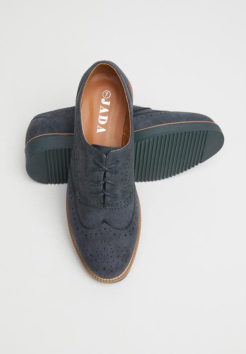 Jada - Flatform brogue - navy