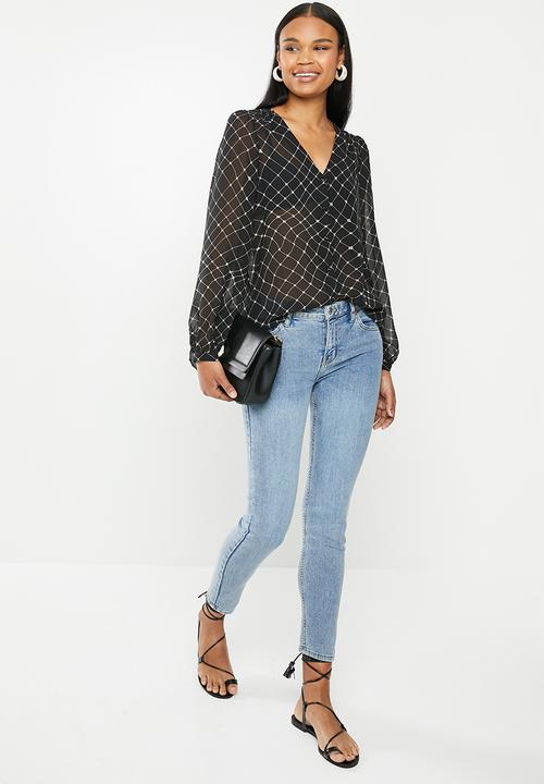 Vero Moda - Anna long sleeve shirt - black 