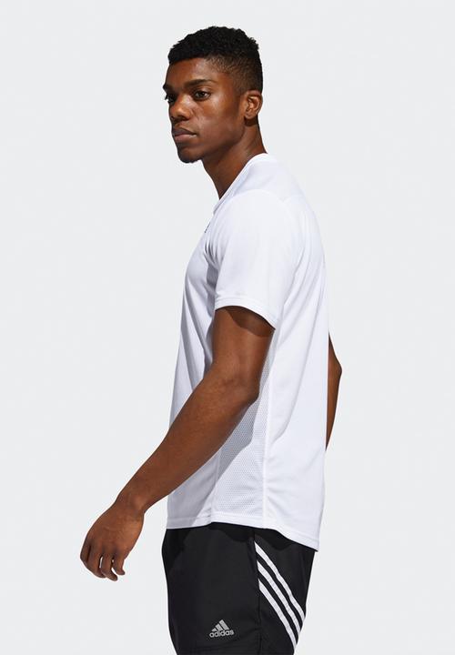 adidas Performance - Run it short sleeve tee - white