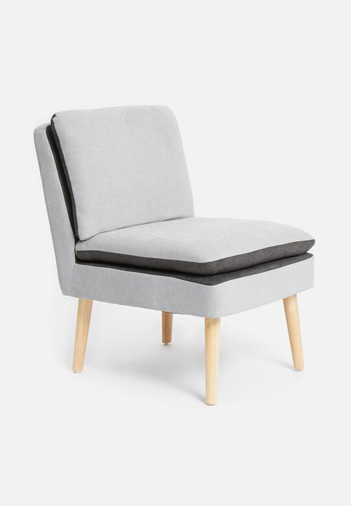 Sixth Floor - Jet slipper chair - grey