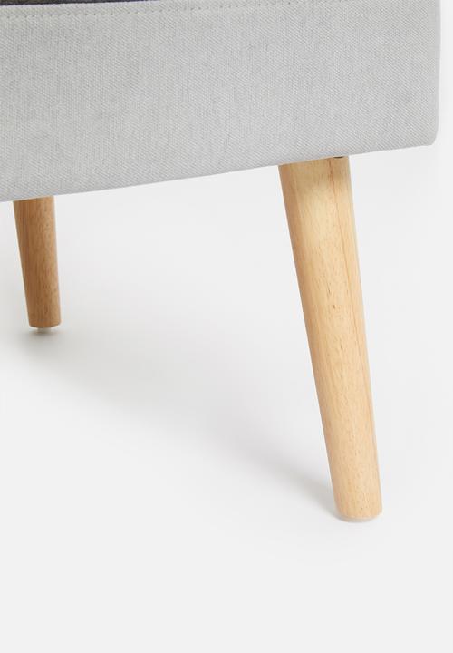 Sixth Floor - Jet slipper chair - grey