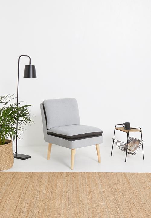 Sixth Floor - Jet slipper chair - grey
