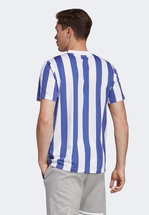 adidas Originals - Es ply jersey short sleeve tee - blue & white
