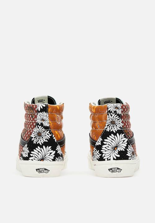 Vans - Sk8-hi - (tiger patchwork) black/true white