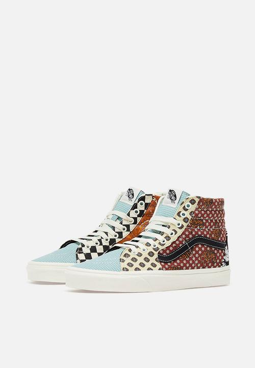 Vans - Sk8-hi - (tiger patchwork) black/true white