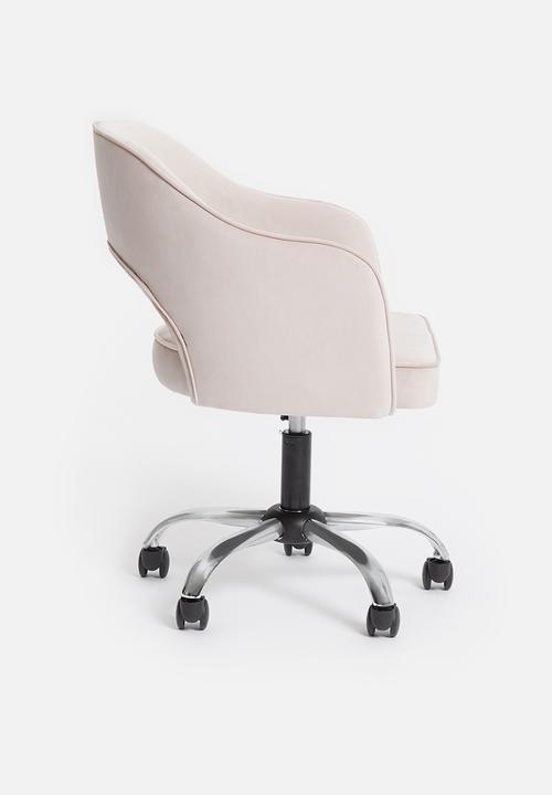 Sixth Floor - Sierra office chair - blush