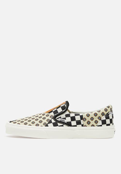 Vans - Classic slip-on - (tiger patchwork) black/true white