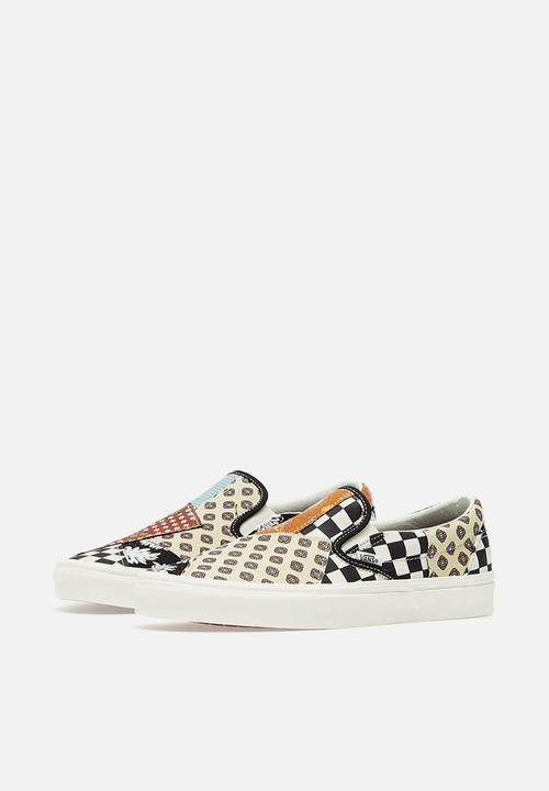 Vans - Classic slip-on - (tiger patchwork) black/true white