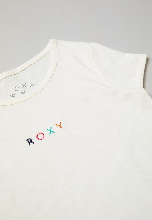 Roxy - Sound and colours tee - white