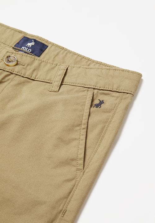 POLO - Boys Logan chino - stone
