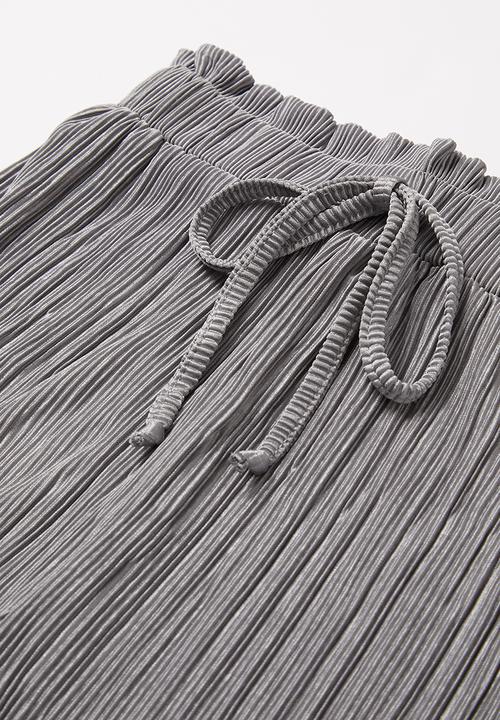 Superbalist - Pleated culotte - grey